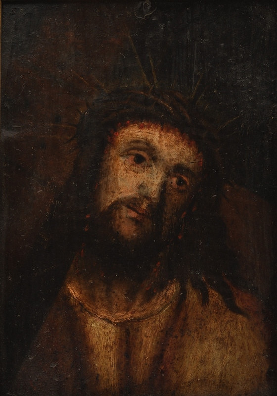 Neznámý malíř – Hlava Krista 