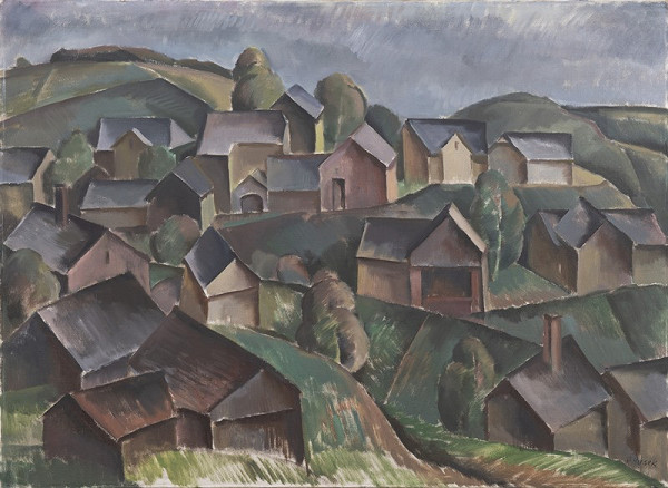Josef Hýsek – Vesnice v Podkrkonoší 
