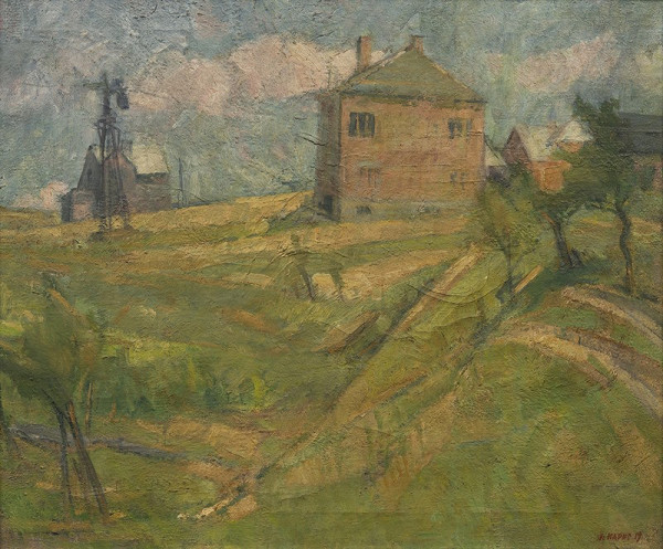 Jaroslav Kapec – Motiv z Ostravska 