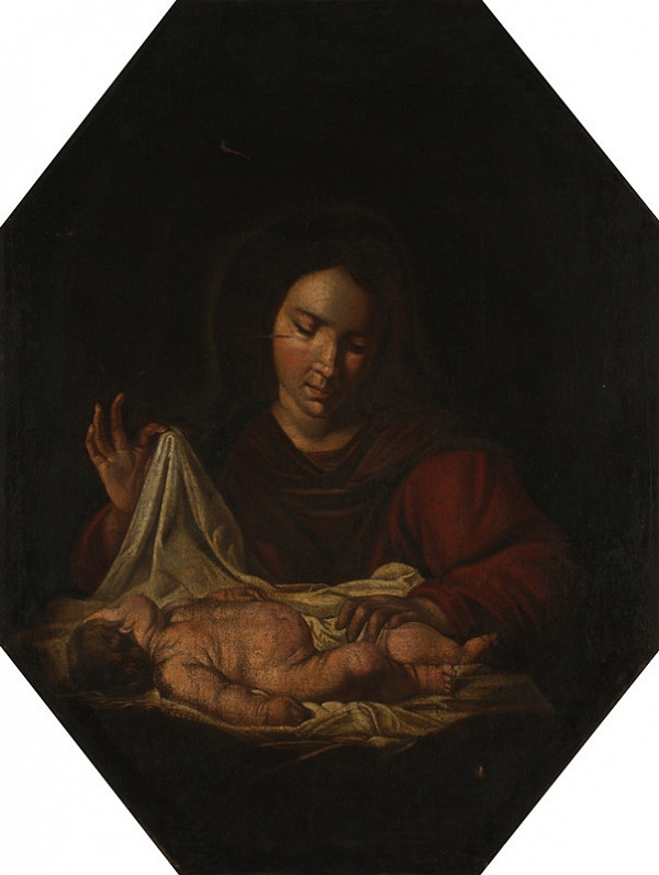 Neznámý český autor – Madona s Ježíškem 