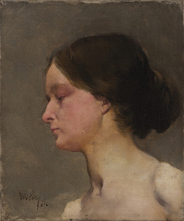 Theodor Bohdan Veselý – Hlava ženy 