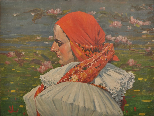 Joža Uprka – Slovácké děvče 