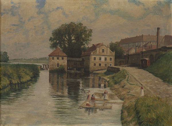 A. Veselý – Mlýn v Roudnici n. L. 