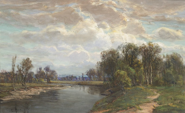 Ferdinad Engelmüller – Krajina s řekou 