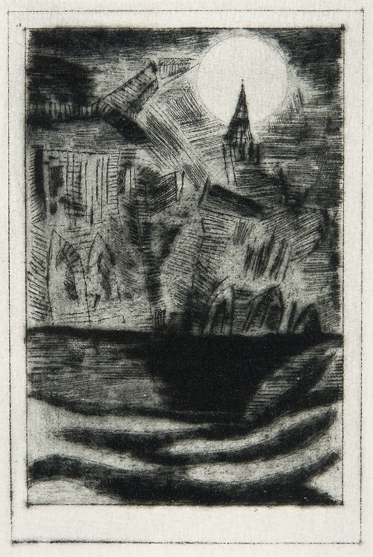 František Tichý – Ilustrace k povídkám E. A. Poea Zánik domu Usherů 