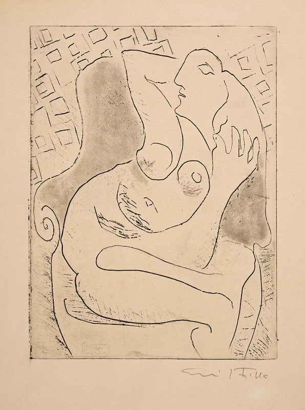 Emil Filla – Žena v lenošce 