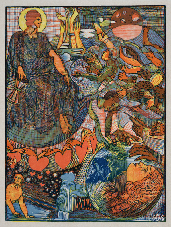 Josef Váchal – Ruce (z cyklu Ruce) 