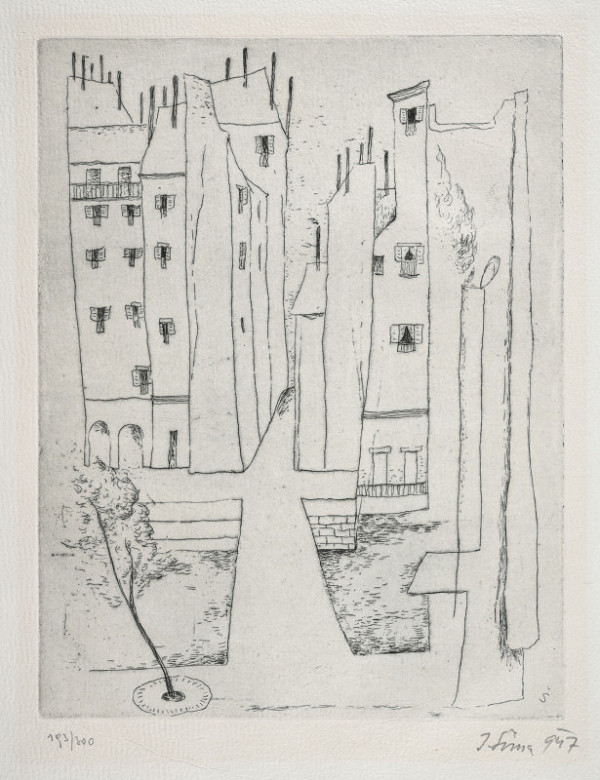 Josef Šíma – Město 