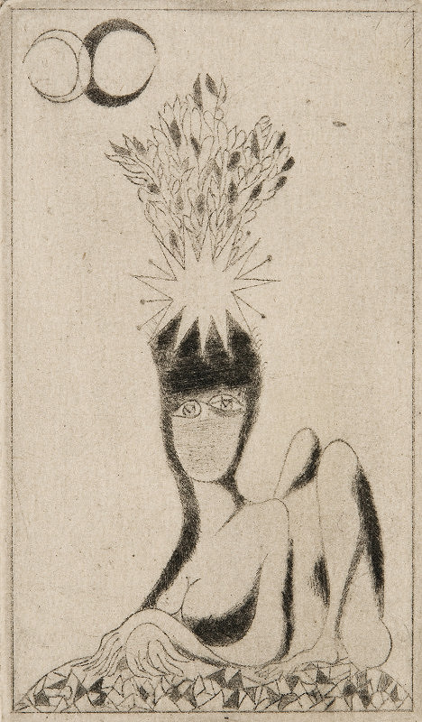 František Tichý – Frontispice k Nervalovým "Chimérám"