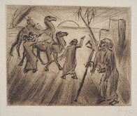 Bedřich Feigl – Biblická scéna – Izák a Rebeka 