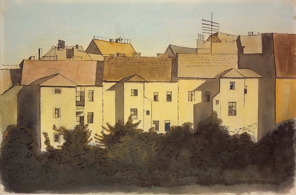 František Tichý – Domy (z Prahy)