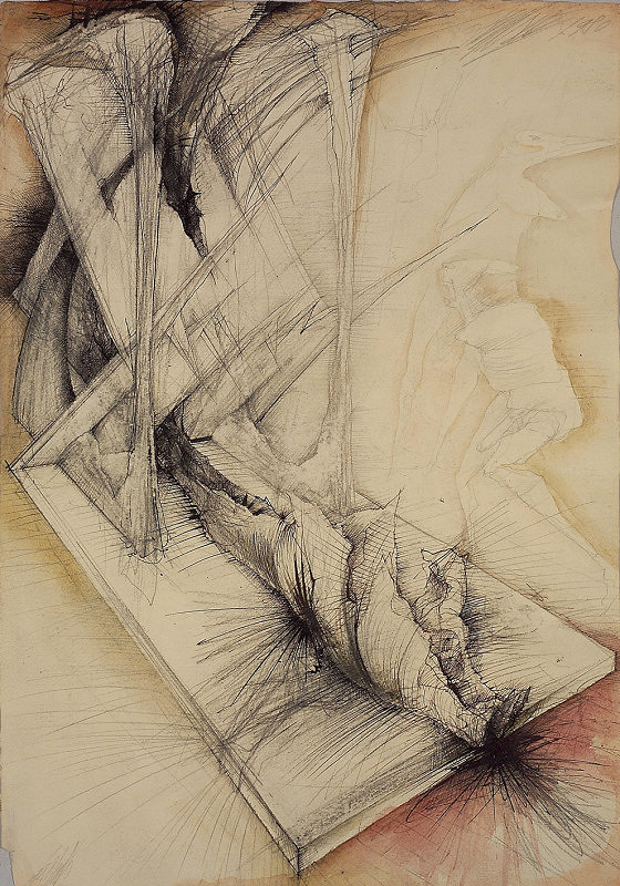 Aleš Veselý – Kresba k plastice 