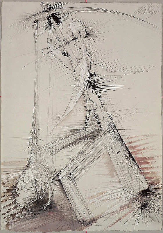 Aleš Veselý – Kresba k plastice 