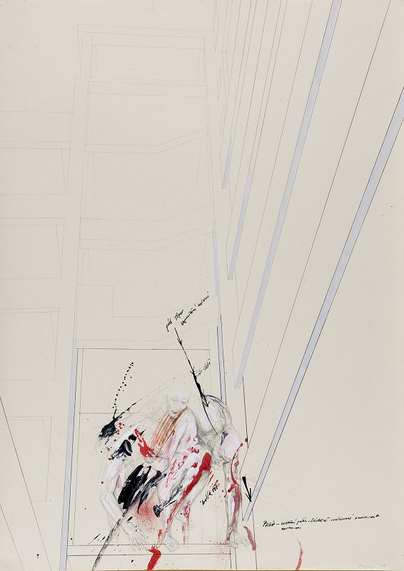 Jiří Sozanský – Vypouštění holubů (z cyklu Přežít) 