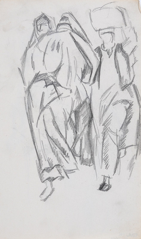 Vincenc Beneš – Kráčející domorodky 