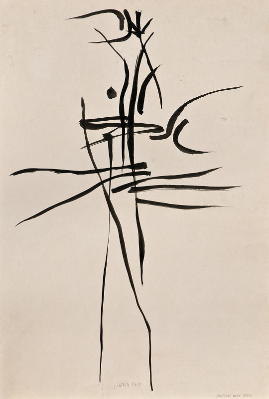 Jan Kotík – Kráčející nahá dívka