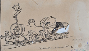 Hugo Boettinger – Lokomotiva secesní (v secesi držená) 