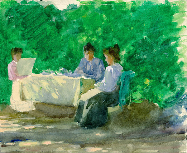 Miloš Jiránek – V zahradě 