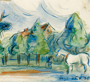 Bedřich Feigl – Alej s bílým koněm 