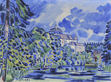 Václav Špála – Hrad Kost 