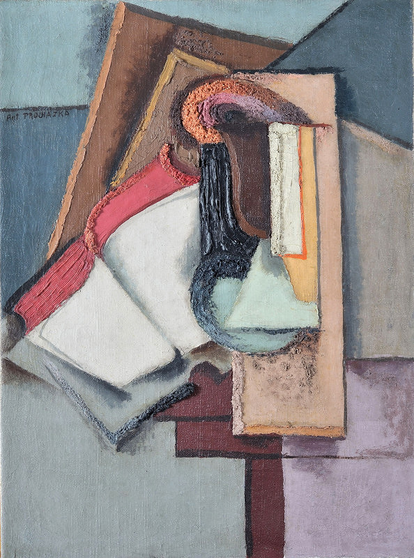 Antonín Procházka – Zátiší s knihou 