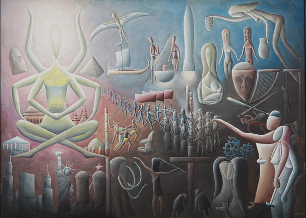 Bohumír Komínek – Před obrazem 