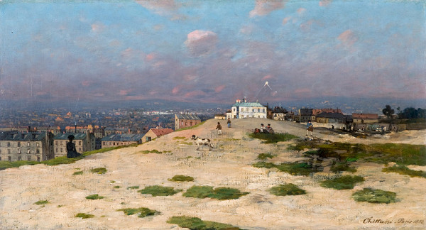 Antonín Chittussi – Předměstí Paříže 