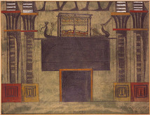 František Tichý – Návrh výpravy k Aidě II 