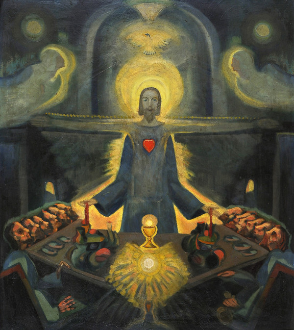 Josef Váchal – Večeře 