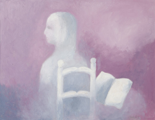 Vladimír Komárek – Dívka s knihou 