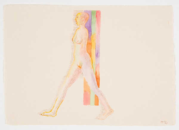 Jiří Sopko – Bez názvu (Chodkyně) 