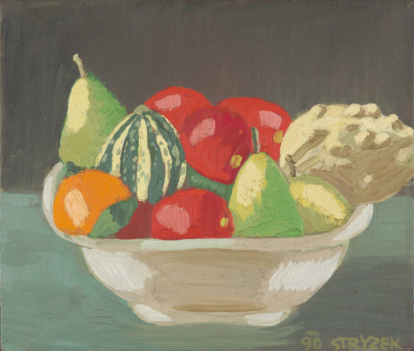 Antonín Střížek – Zátiší s ovocem 