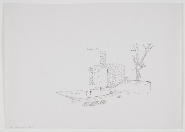 Ján Mančuška – Bez názvu (z cyklu Kolonie) 