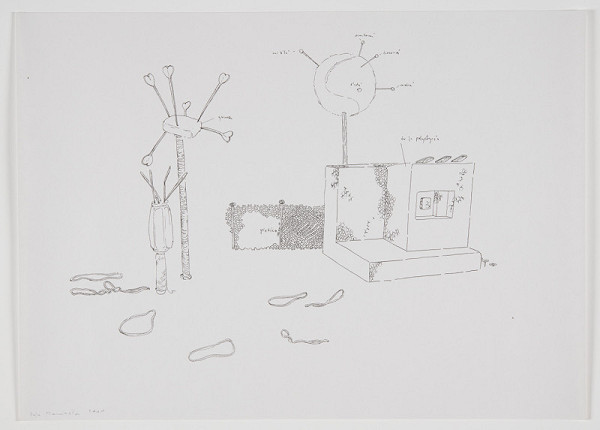 Ján Mančuška – Bez názvu (z cyklu Kolonie) 