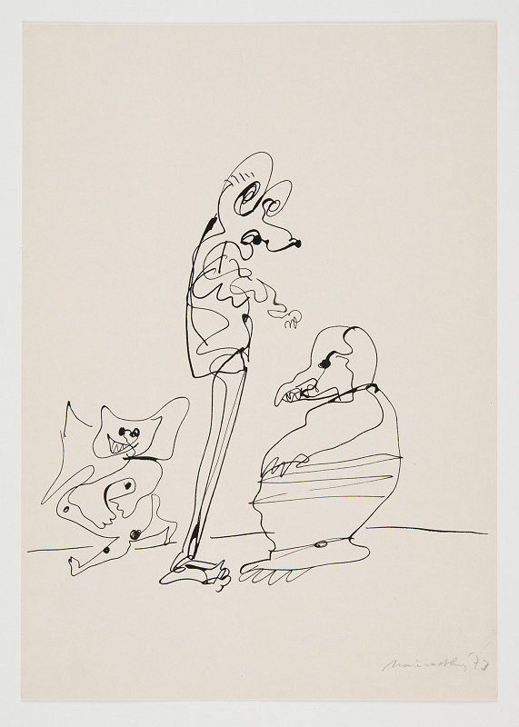 Jiří Načeradský – Bez názvu (Výchova II) 