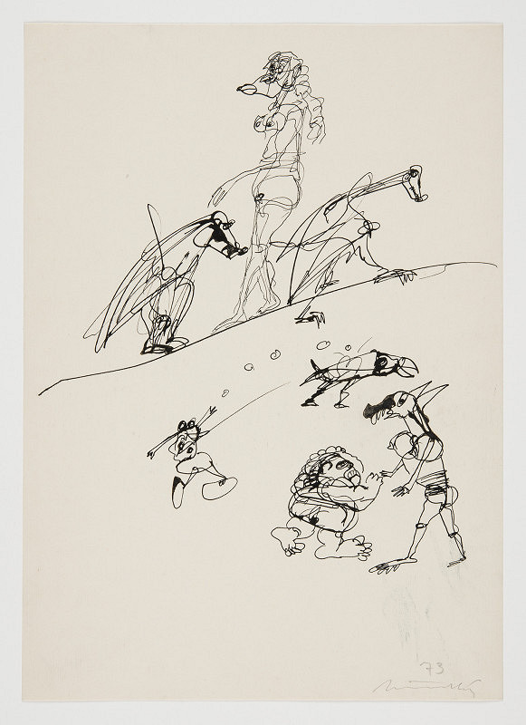 Jiří Načeradský – Bez názvu (Na kopci) 