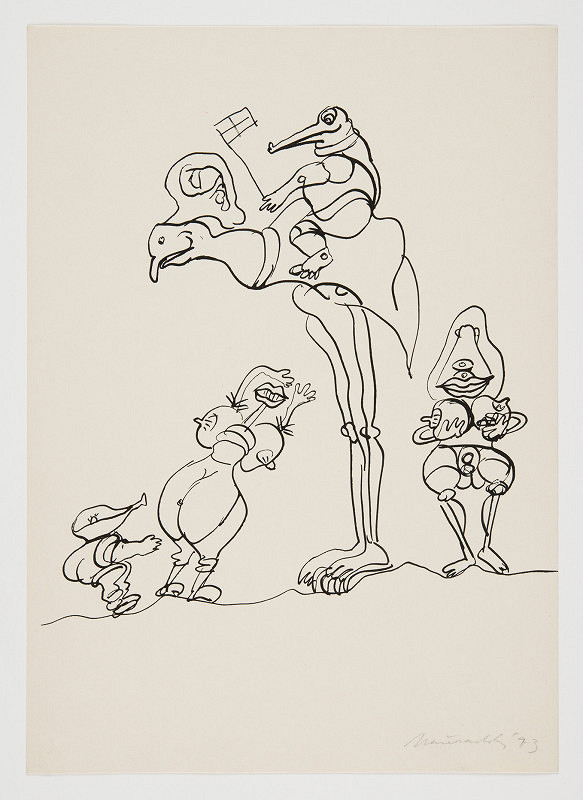 Jiří Načeradský – Bez názvu (Vlaječka) 