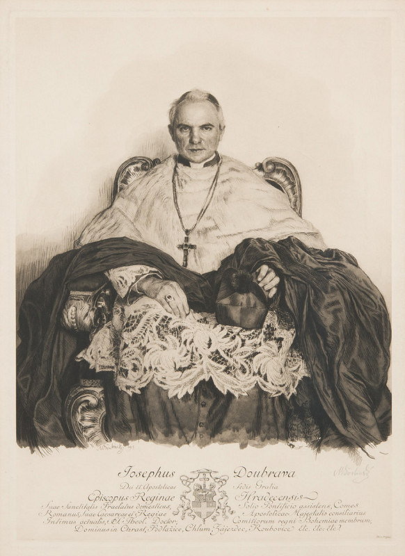 Max Švabinský – Josephus Doubrava 