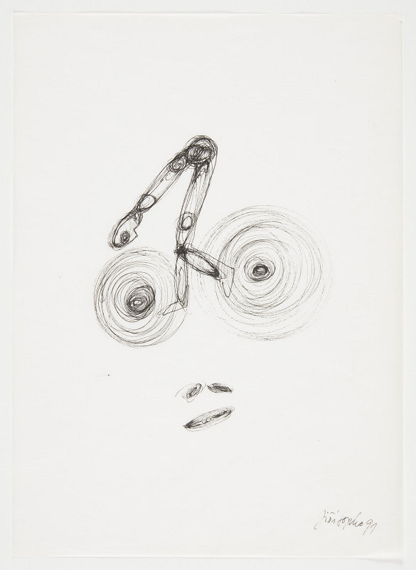 Jiří Sopko – Kresba (Cyklista) 