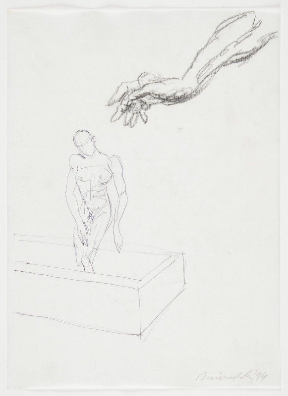 Jiří Načeradský – Kresba (V hrobě) 