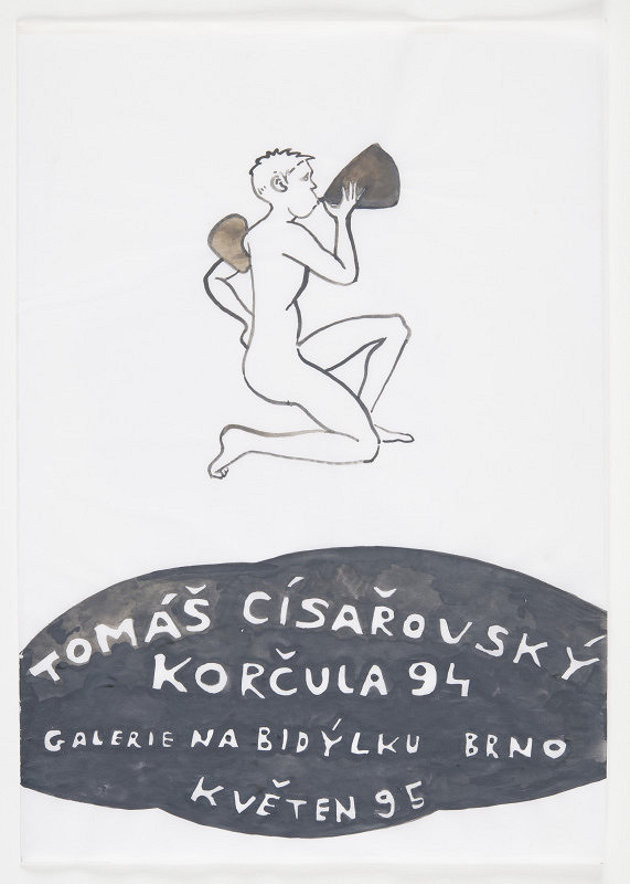 Tomáš Císařovský – Korčula (Přebal katalogu výstavy Na bidýlku) 