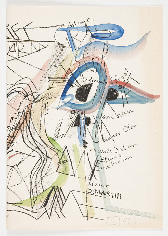 Hartmut Sörgel – Katalog výstavy Na bidýlku 1989 