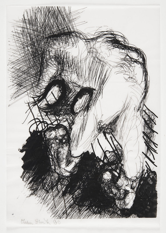 Otakar Slavík – Kresba (katalog výstavy Na bidýlku) 