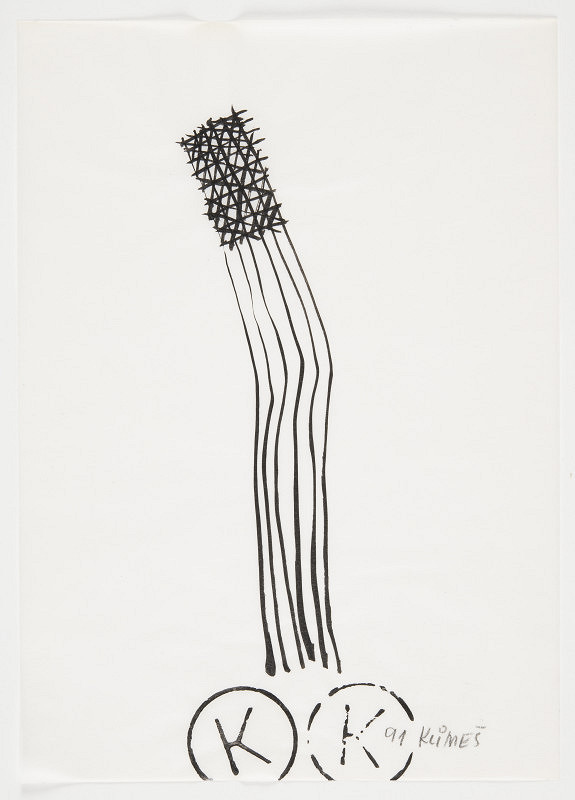 Svatopluk Klimeš – Kresba (katalog výstavy Na bidýlku) 