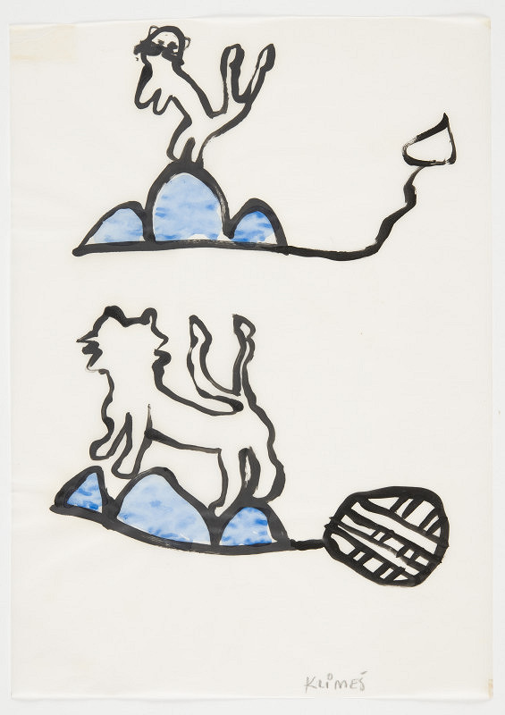 Svatopluk Klimeš – Kresba (katalog výstavy Na bidýlku) 