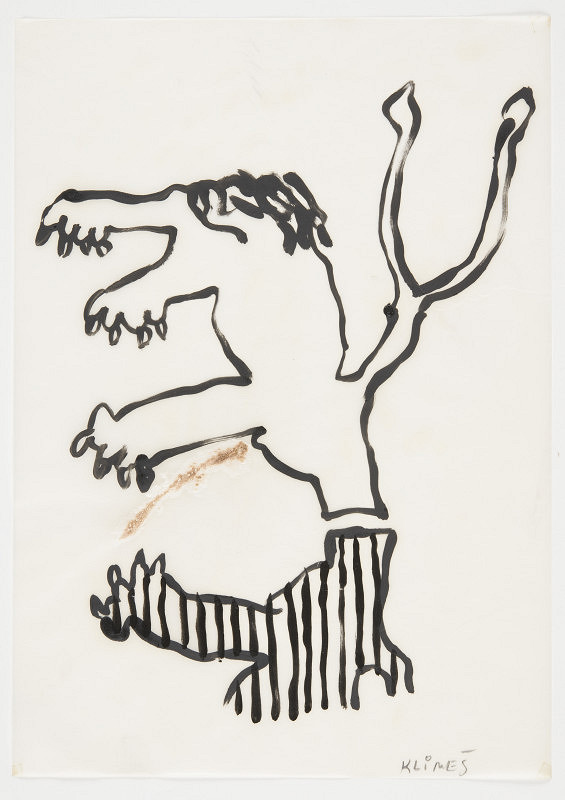 Svatopluk Klimeš – Kresba (katalog výstavy Na bidýlku) 