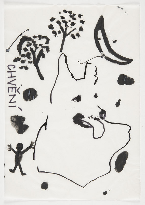 Kateřina Štenclová – Kresby (katalogu výstavy Na bidýlku "KŠ: obrazy") 