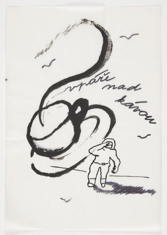 Kateřina Štenclová – Kresby (katalogu výstavy Na bidýlku "KŠ: obrazy") 