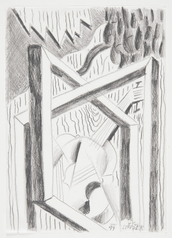 Antonín Střížek – Kresba (katalog výstavy Na bidýlku) 