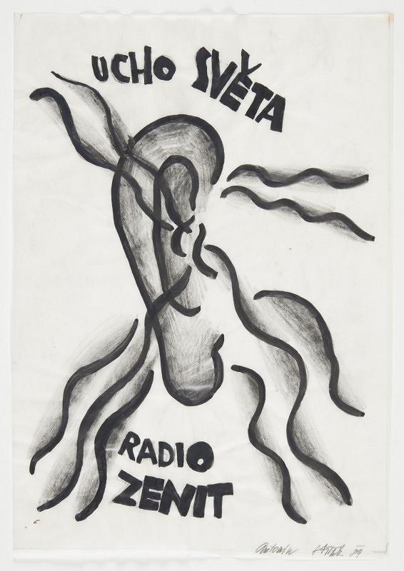 Antonín Střížek – Kresba (katalog výstavy Na bidýlku) 